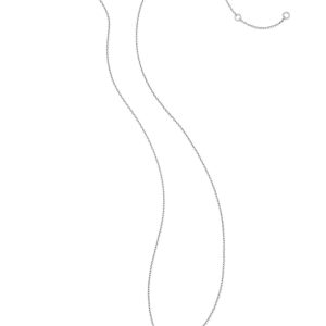 Danielle Sterling Silver Interlocking Pendant Necklace - alternate view