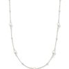 Emmaline Sterling Silver Strand Necklace in Freshwater Cultured Pearl