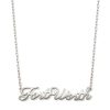 Fort Worth Pendant Necklace in Sterling Silver