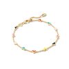 Haven Heart Gold Chain Bracelet in Multi Mix
