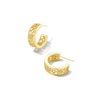 Kelly Huggie Earrings in Gold