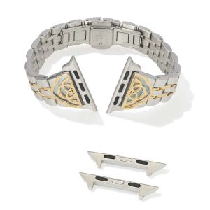 Kiera Two Tone Stainless Steel Watch Band - view 2