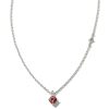 Maisie Sterling Silver October Pendant Necklace