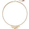 Oleana Gold Charm Necklace