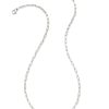 Small Paperclip Chain Necklace in Sterling Silver