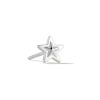 Small Star Single Stud Earring in Sterling Silver