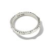 Sophee Band Ring in Oxidized Sterling Silver