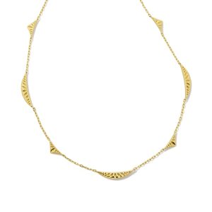 Sophee Strand Necklace in 18k Yellow Gold Vermeil